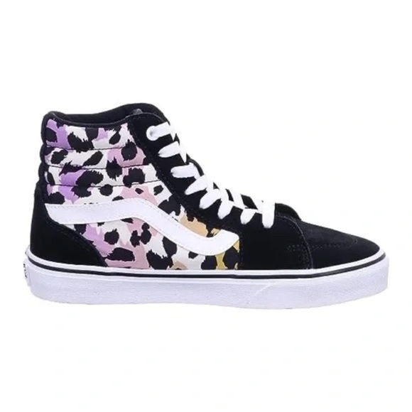 VANS • Filmore Hi Top Graphic Animal Print Lace Up Shoes - Picture 6 of 11